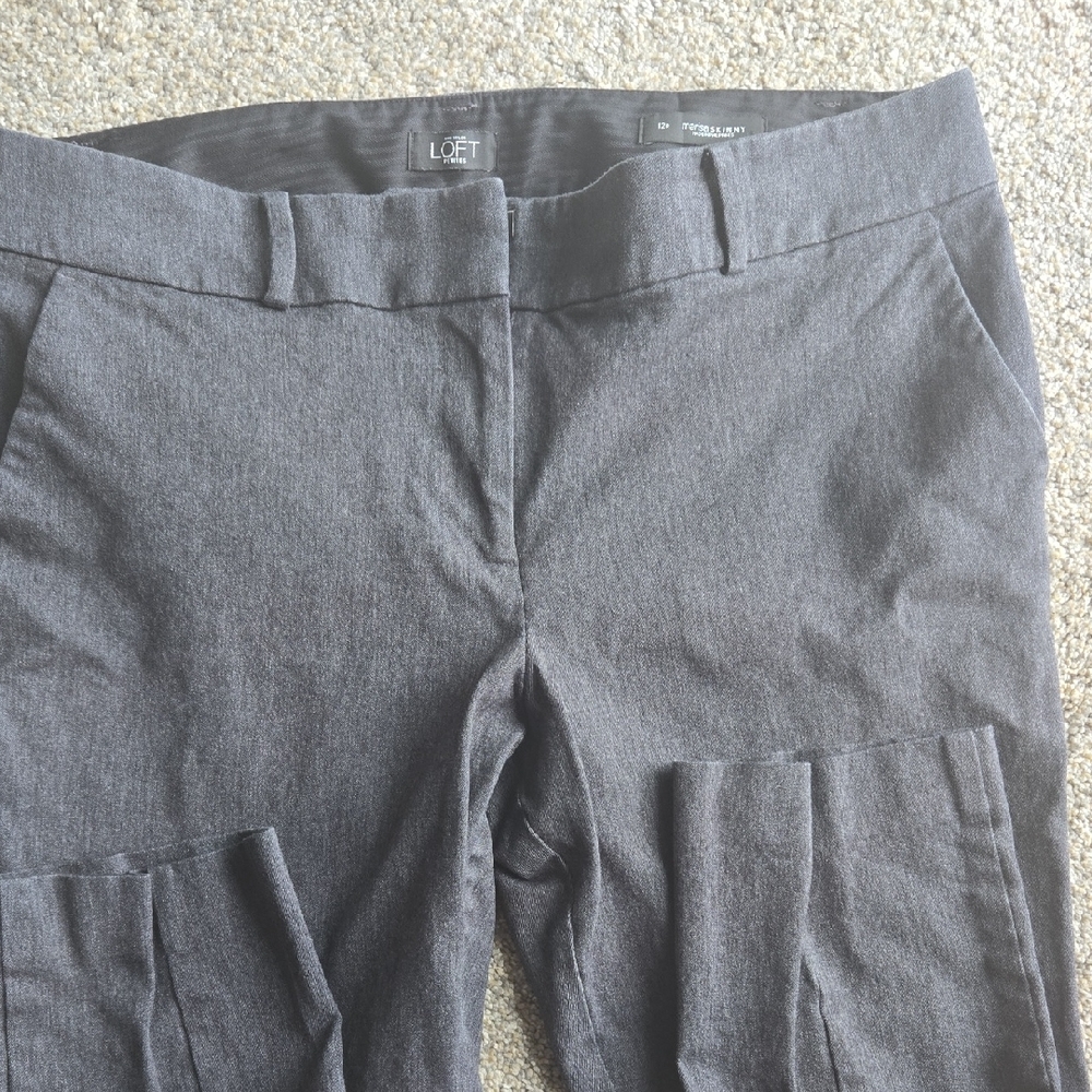 LOFT Charcoal Pants